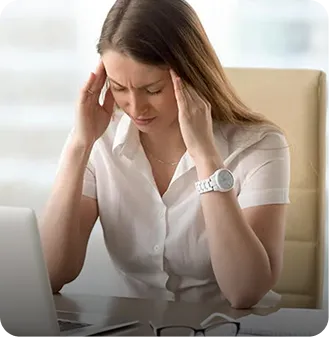 Individuals who stay up late and work overtime frequently