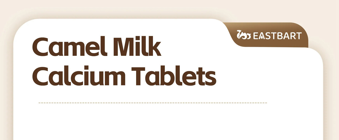 Pressed Camel Milk Calcium Tablets